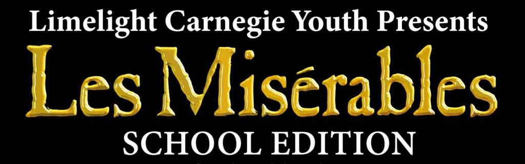 Limelight Youth Academy Les Misérables Banner